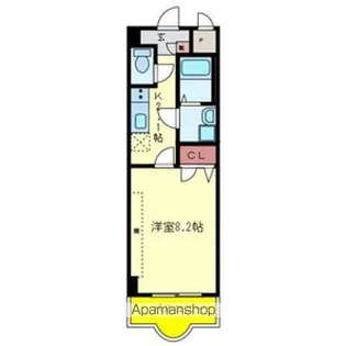 ルミエール八尾 Ⅱ【605号室号室】の間取り