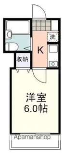 チェリーハイツ【4B号室】の間取り