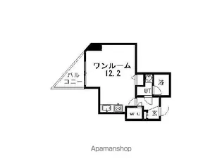 スカイアヴェニュー広和NO,15【5階】の間取り