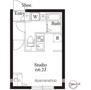トグル椎名町【2階】の間取り
