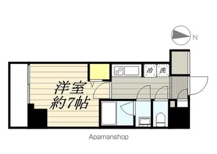 1Kの間取り画像