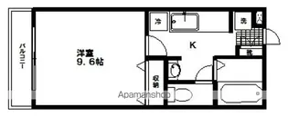 セピアコート【1階】の間取り