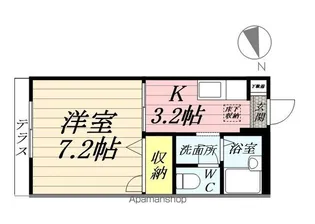K’S COURT Ⅱ【1階】の間取り