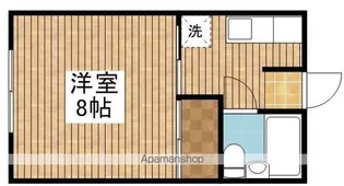 コーポチェリー【203号室】の間取り