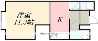メゾンチュリス【2階】の間取り