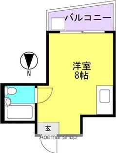 万和ビル【402号室】の間取り