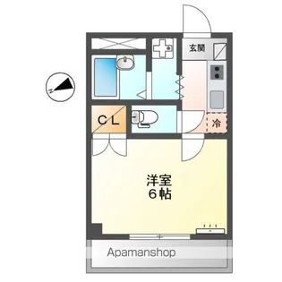 スタシィオン和田町【3階】の間取り