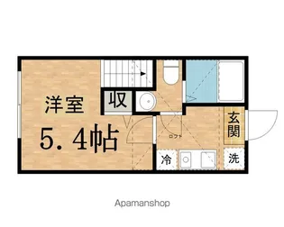 エクセルステージ大塚帝京大学【1階】の間取り
