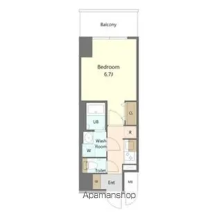 S-RESIDENCE志賀本通dearly(ディアリー)【11階】の間取り