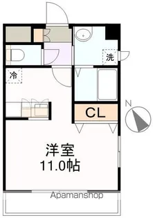 サンヒルズ【303号室】の間取り
