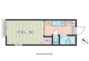 ローバンス戸塚【2階】の間取り