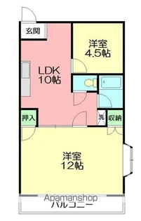 TYKMYハウス【3階】の間取り