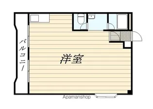栗木第2ビル【5階】の間取り