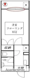 コーポ山吹【2階】の間取り