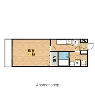 ホワイトガーデン【2階】の間取り