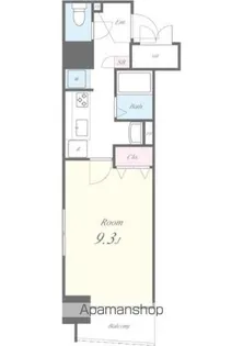 カーサ フェリーチェ【4階】の間取り