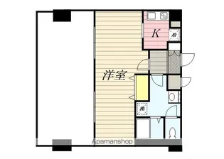 ル・ソレイユ21【9階】の間取り
