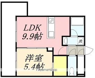 ラ・シュエットΑIII【103号室】の間取り