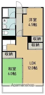 第三木皿ハイツ【506号室】の間取り