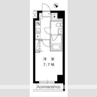 ハーモニーレジデンス田町【5階】の間取り