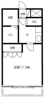 アシューレ.HK【1階】の間取り