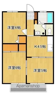 フレグランスK【103号号室】の間取り