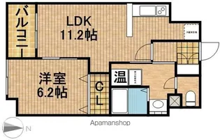 LAURELCOURT常盤(ローレルコート常盤)【1202号室】の間取り