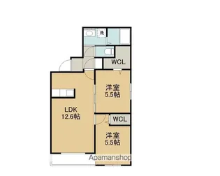 BIBOスクエア千歳【3階】の間取り