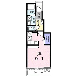 マナスル【1階】の間取り