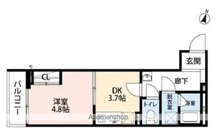 長洲 COMFORT HOUSE【2階】の間取り