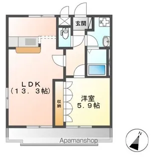 PURE STAGE(ピュアステージ)【1階】の間取り