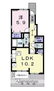 FRAISE【1階】の間取り