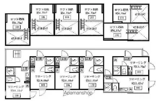 フェリスミーティア【1階】の間取り