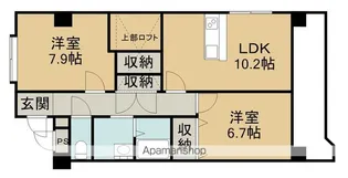 N・マグノリア【5階】の間取り