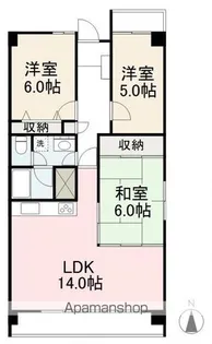 フィオーレ上福岡【2階】の間取り