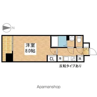 エスリード栄イーストスクエア【9階】の間取り