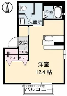 アーバンライフB棟【1階】の間取り