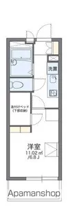 レオパレス青渓【2階】の間取り
