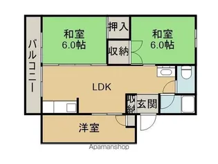 オリエントハイツ【2階】の間取り