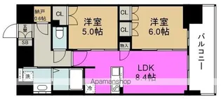 セイシア大拓26【7階】の間取り