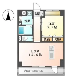 アルストロメリア【6階】の間取り