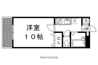 ピーノコウラク【202号室】の間取り