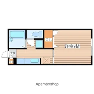メゾン菊地【1階】の間取り