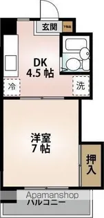 エステイト多賀【2階】の間取り