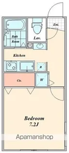 ZESTY曙橋【4階】の間取り