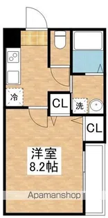 フジパレス三津屋Ⅱ番館【1階】の間取り