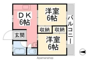 フィックスⅡ【2階】の間取り
