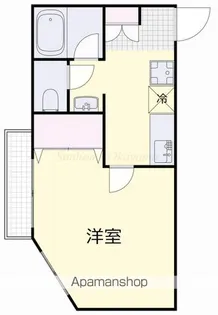 ヴァンテアン東山【2階】の間取り