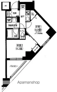 2Kの間取り画像