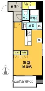 ペリエ ジュエ【9階】の間取り